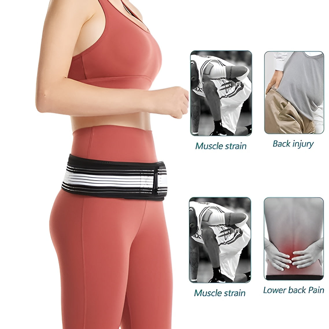 SI Joint Hip Belt for Sciatica & Lower Back Pain Relief